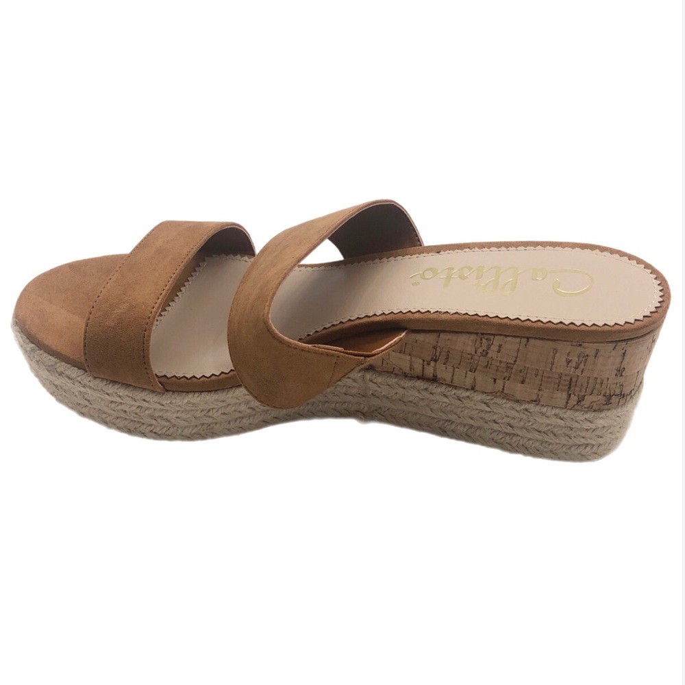 NWT Callisto Women's Foundation Espadrille Wedge